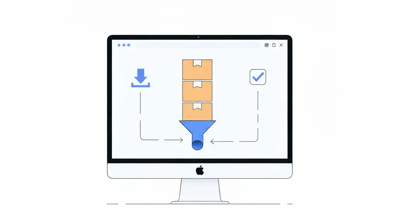 Homebrewのパッケージ管理イメージ